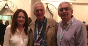 Pseudomyxoma Survivor's Susan and Michael at PSOGI 2016 with Dr Paul Sugarbaker